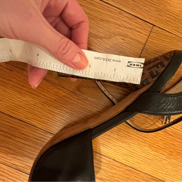 Fendi Zucca heels platforms shoes - Picture 17 of 17